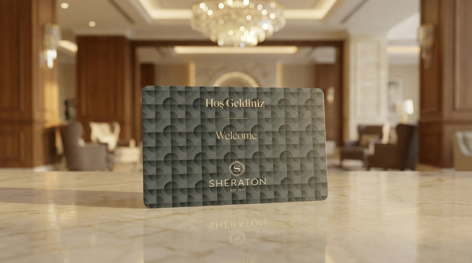 Sheraton Hotel RPVC Card