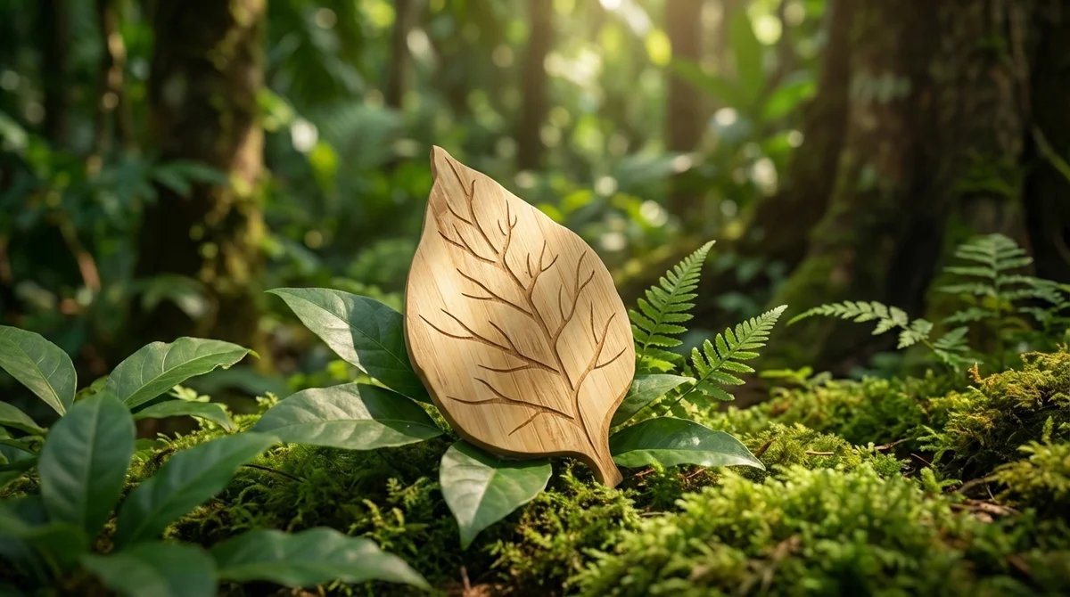 Six Senses Leaf Wooden RFID Key Card