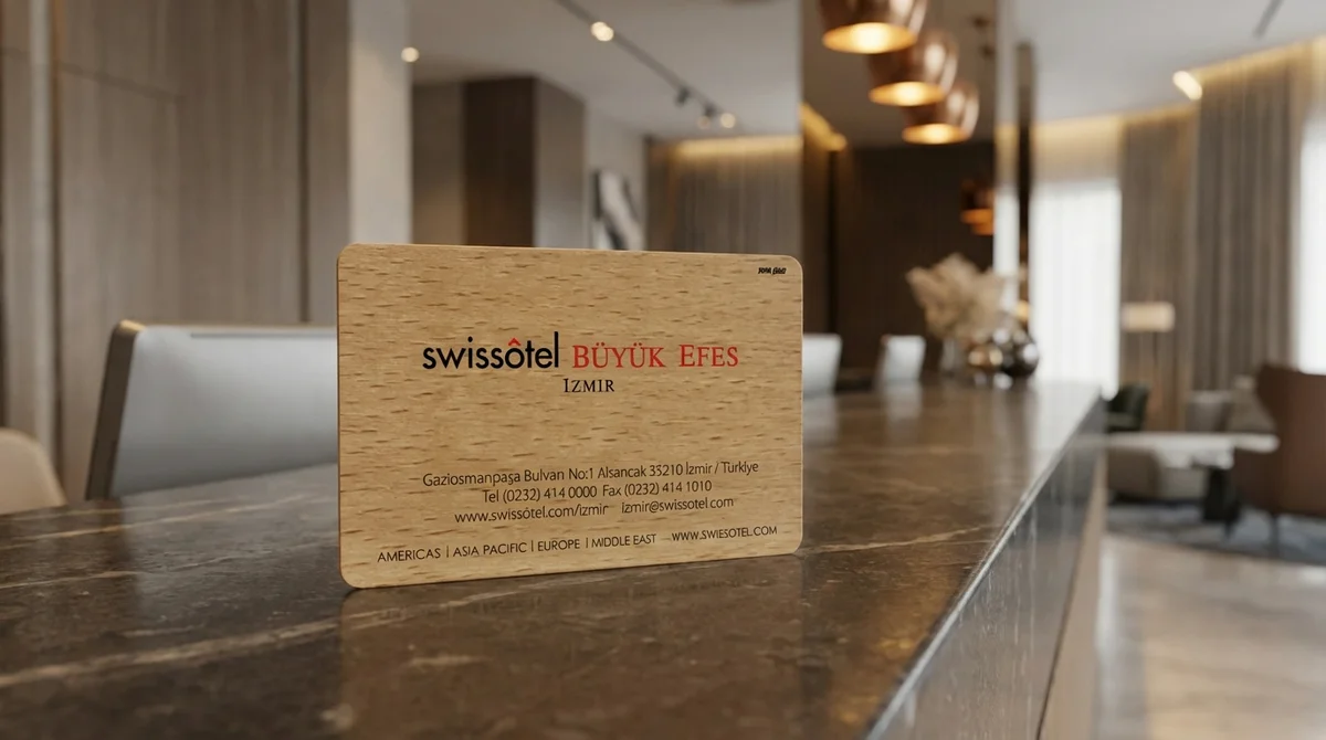 Swissôtel Wooden RFID Card