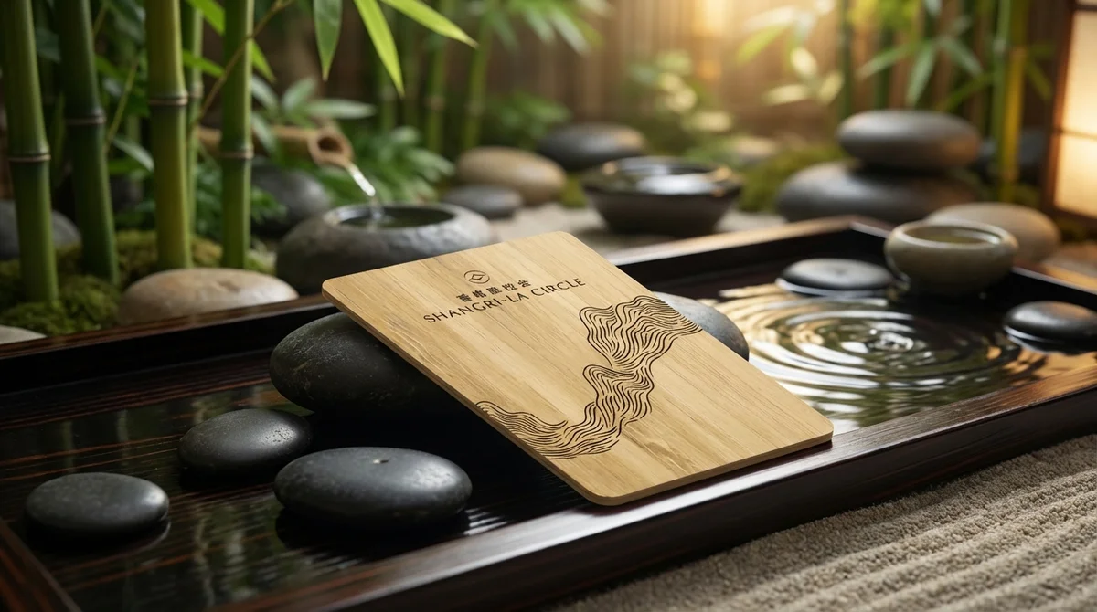Shangri-La RFID Wooden Key Card